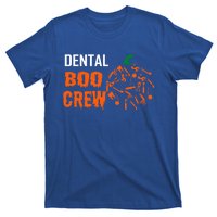 Funny Halloween Tooth Pumpkin For Dentist Boo Crew Funny Gift T-Shirt