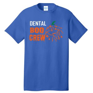 Funny Halloween Tooth Pumpkin For Dentist Boo Crew Funny Gift Tall T-Shirt