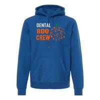 Funny Halloween Tooth Pumpkin For Dentist Boo Crew Funny Gift Premium Hoodie