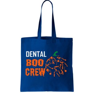 Funny Halloween Tooth Pumpkin For Dentist Boo Crew Funny Gift Tote Bag