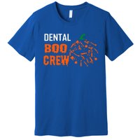 Funny Halloween Tooth Pumpkin For Dentist Boo Crew Funny Gift Premium T-Shirt