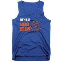 Funny Halloween Tooth Pumpkin For Dentist Boo Crew Funny Gift Tank Top