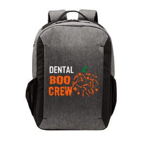 Funny Halloween Tooth Pumpkin For Dentist Boo Crew Funny Gift Vector Backpack