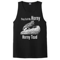 Funny Horny Toad They Call Me Horny Funny Reptile Lizard PosiCharge Competitor Tank