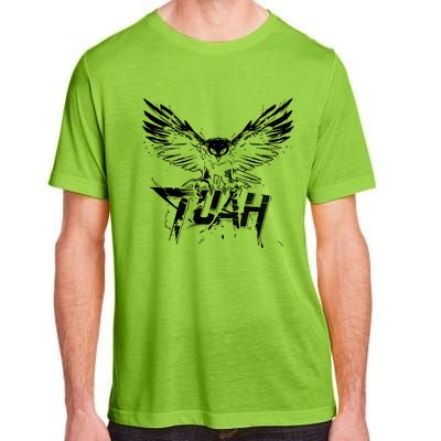 Funny Hawk Tuah Guy Spit Joke Wet That Thang Splash Down Adult ChromaSoft Performance T-Shirt