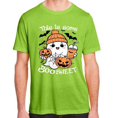 Funny Halloween This Is Some Boo Sheet Ghost Retro Halloween Gift Adult ChromaSoft Performance T-Shirt