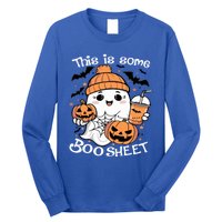 Funny Halloween This Is Some Boo Sheet Ghost Retro Halloween Gift Long Sleeve Shirt