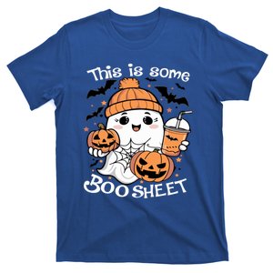 Funny Halloween This Is Some Boo Sheet Ghost Retro Halloween Gift T-Shirt