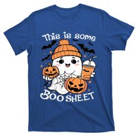 Funny Halloween This Is Some Boo Sheet Ghost Retro Halloween Gift T-Shirt