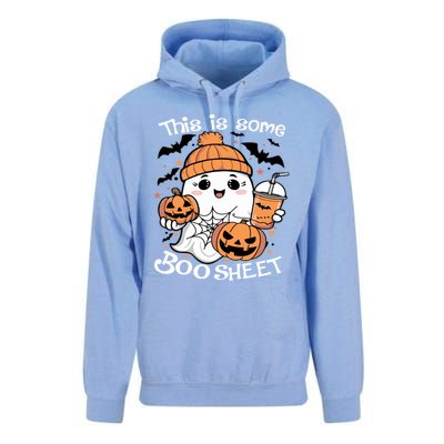 Funny Halloween This Is Some Boo Sheet Ghost Retro Halloween Gift Unisex Surf Hoodie