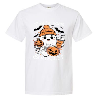 Funny Halloween This Is Some Boo Sheet Ghost Retro Halloween Gift Garment-Dyed Heavyweight T-Shirt