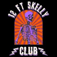 Funny Halloween Twelve Foot Skelly Club Impact Tech Backpack