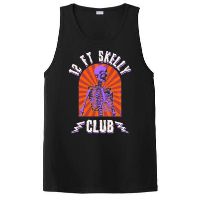 Funny Halloween Twelve Foot Skelly Club PosiCharge Competitor Tank