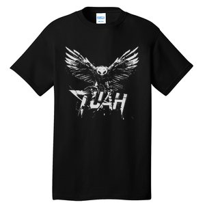 Funny Hawk Tuah Guy Spit Joke Wet That Thang Splash Down Tall T-Shirt