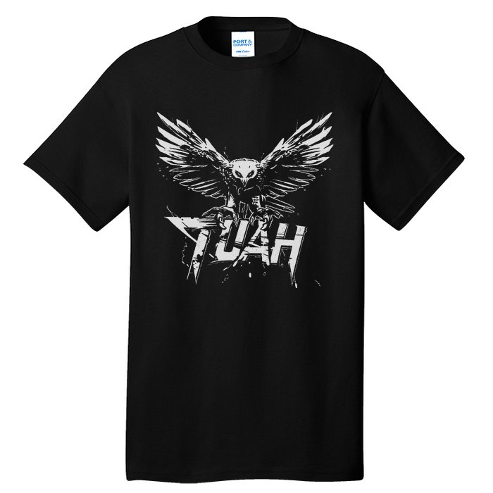 Funny Hawk Tuah Guy Spit Joke Wet That Thang Splash Down Tall T-Shirt