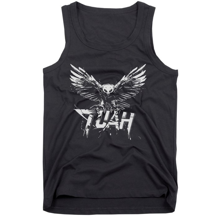 Funny Hawk Tuah Guy Spit Joke Wet That Thang Splash Down Tank Top