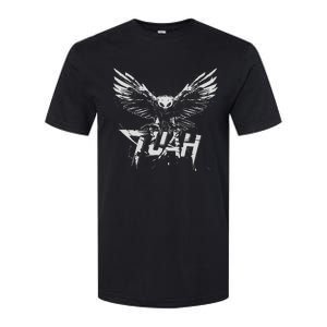 Funny Hawk Tuah Guy Spit Joke Wet That Thang Splash Down Softstyle CVC T-Shirt