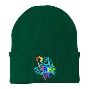 Funny Humor The Earth Without Art Is Just Eh Knit Cap Winter Beanie