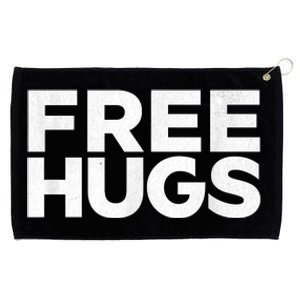 Free Hugs Tee Funny Free Hugs Grommeted Golf Towel