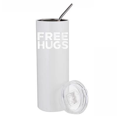 Free Hugs Tee Funny Free Hugs Stainless Steel Tumbler