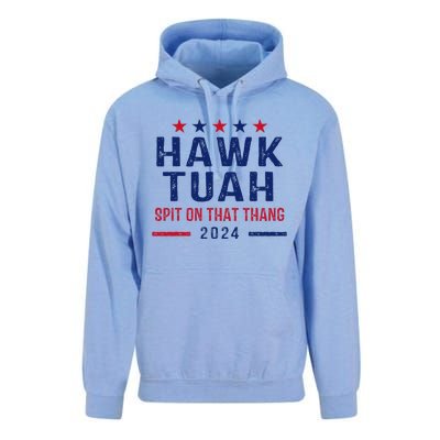 Funny Hawk Tuah Girl Spit On That Thing Unisex Surf Hoodie