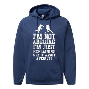 Funny Hockey Tee Cool Gag Gift Novelty Graphic Tee Performance Fleece Hoodie