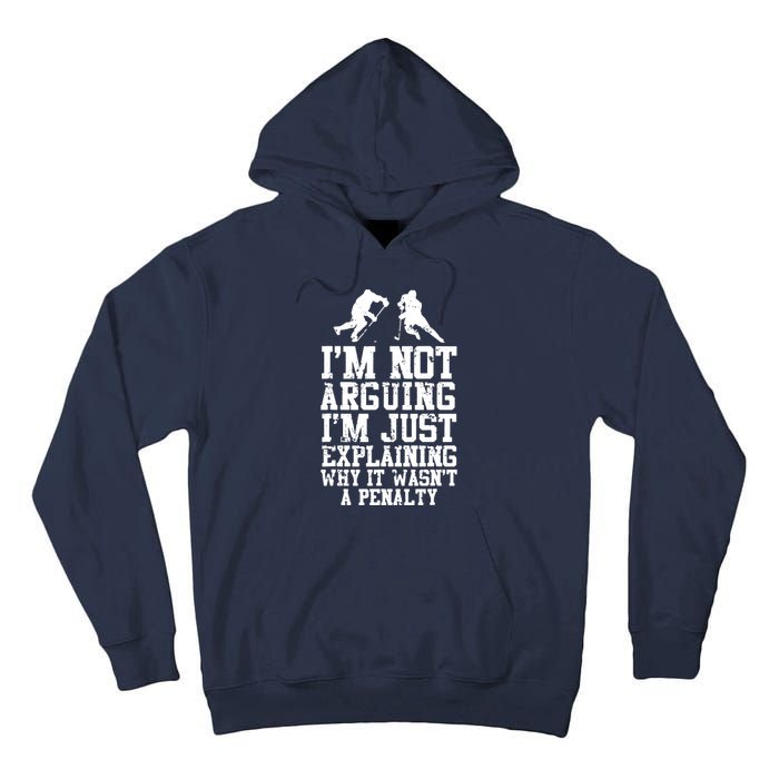 Funny Hockey Tee Cool Gag Gift Novelty Graphic Tee Tall Hoodie