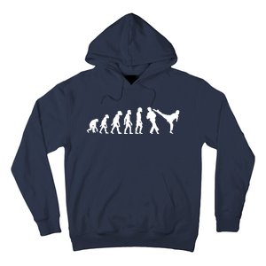 Funny Human Taekwondo Fighter Evolution Korean Sparring Hoodie