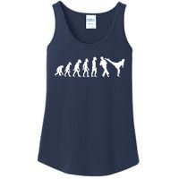 Funny Human Taekwondo Fighter Evolution Korean Sparring Ladies Essential Tank