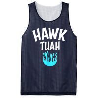 Funny Hawk Tuah Gift Mesh Reversible Basketball Jersey Tank