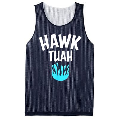 Funny Hawk Tuah Gift Mesh Reversible Basketball Jersey Tank