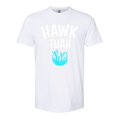 Funny Hawk Tuah Gift Softstyle CVC T-Shirt