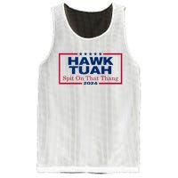 Funny Hawk Tush Spit On That Thang 2024 Viral Election Parody Gift Mesh Reversible Basketball Jersey Tank