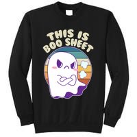 Funny Halloween This Is Boo Sheet Cute Ghost Sweatshirt