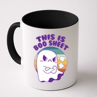 Funny Halloween This Is Boo Sheet Cute Ghost Mug