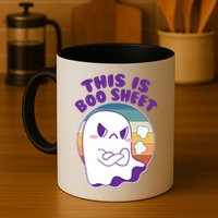 Funny Halloween This Is Boo Sheet Cute Ghost Mug