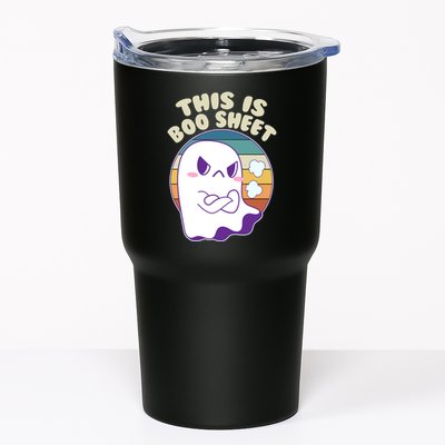 Funny Halloween This Is Boo Sheet Cute Ghost Tumbler