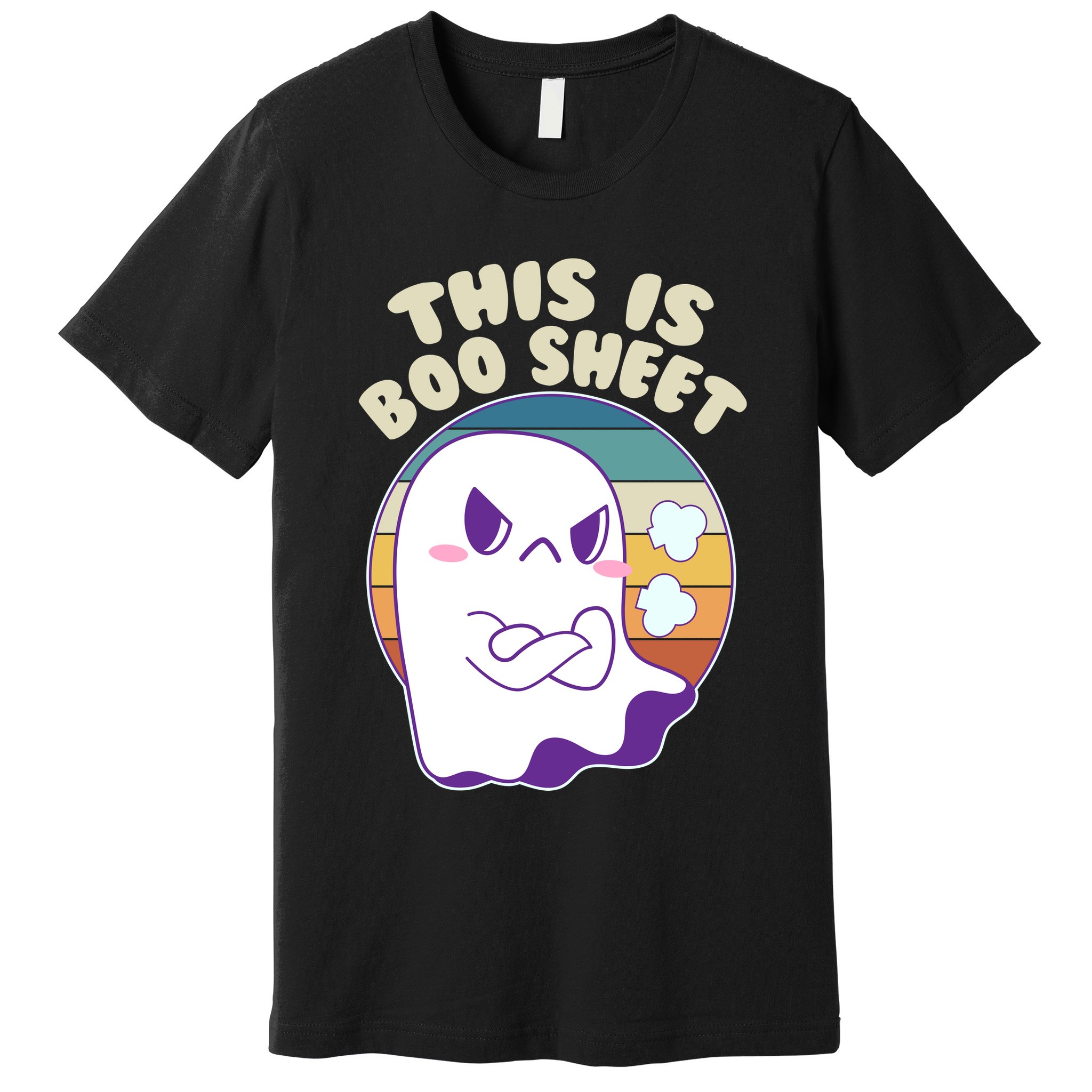 Funny Halloween This Is Boo Sheet Cute Ghost Premium T-Shirt