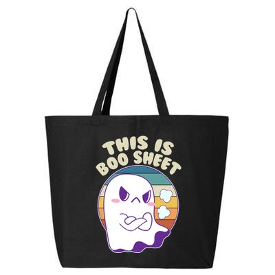 Funny Halloween This Is Boo Sheet Cute Ghost 25L Jumbo Tote