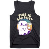 Funny Halloween This Is Boo Sheet Cute Ghost Tank Top