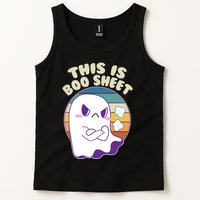 Funny Halloween This Is Boo Sheet Cute Ghost Tank Top