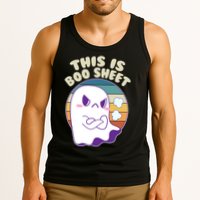 Funny Halloween This Is Boo Sheet Cute Ghost Tank Top