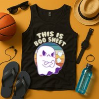 Funny Halloween This Is Boo Sheet Cute Ghost Tank Top