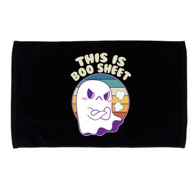 Funny Halloween This Is Boo Sheet Cute Ghost Microfiber Hand Towel
