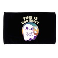 Funny Halloween This Is Boo Sheet Cute Ghost Microfiber Hand Towel