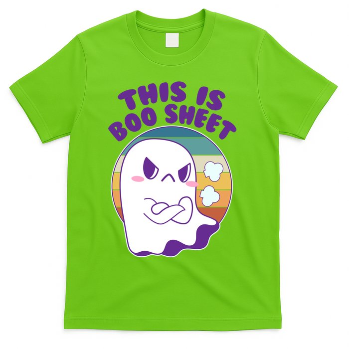 Funny Halloween This Is Boo Sheet Cute Ghost T-Shirt