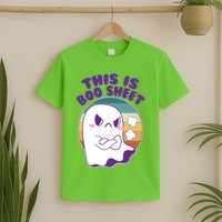 Funny Halloween This Is Boo Sheet Cute Ghost T-Shirt