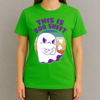 Funny Halloween This Is Boo Sheet Cute Ghost T-Shirt
