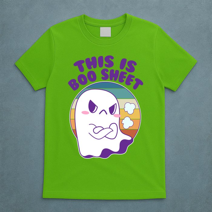 Funny Halloween This Is Boo Sheet Cute Ghost T-Shirt