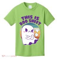 Funny Halloween This Is Boo Sheet Cute Ghost Kids T-Shirt